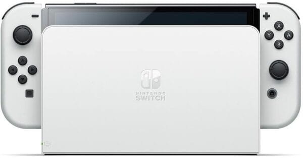 Nintendo Switch OLED Branco, 64GB, Tela 7", Bateria até 9h, Porta LAN, Áudio Aprimorado, Joy-Con com Suporte. - Imagem 14