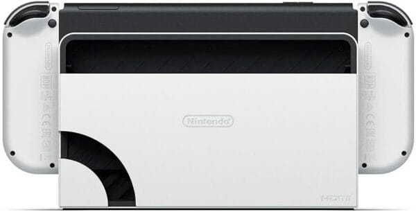 Nintendo Switch OLED Branco, 64GB, Tela 7", Bateria até 9h, Porta LAN, Áudio Aprimorado, Joy-Con com Suporte. - Imagem 12