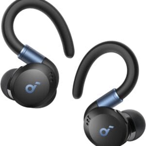 Soundcore Sport X20 da Anker: Fone de Ouvido Sem Fio para Treinos com Ganchos Ajustáveis, Cancelamento de Ruído e 48H de Bateria