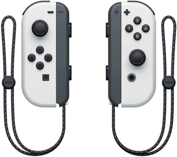 Nintendo Switch OLED Branco, 64GB, Tela 7", Bateria até 9h, Porta LAN, Áudio Aprimorado, Joy-Con com Suporte. - Imagem 3