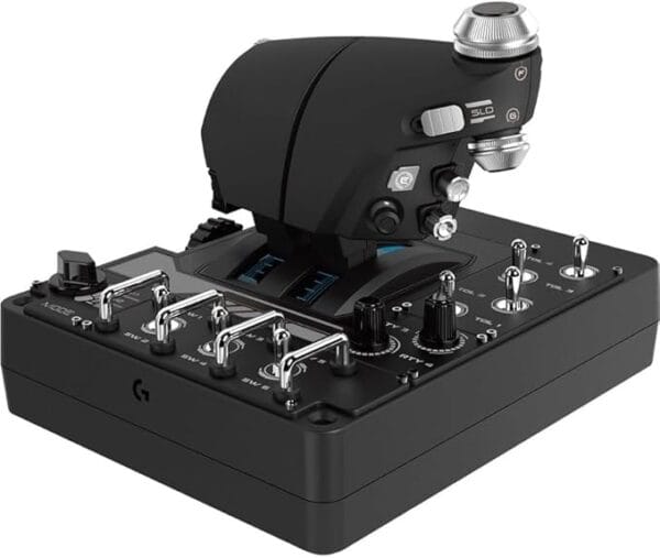 Controlador de Simulação RGB com Manete e Acelerador X56 H.O.T.A.S. - Imagem 4