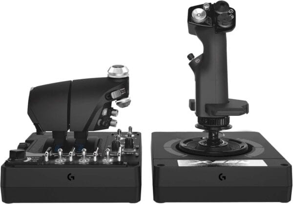 Controlador de Simulação RGB com Manete e Acelerador X56 H.O.T.A.S. - Imagem 2